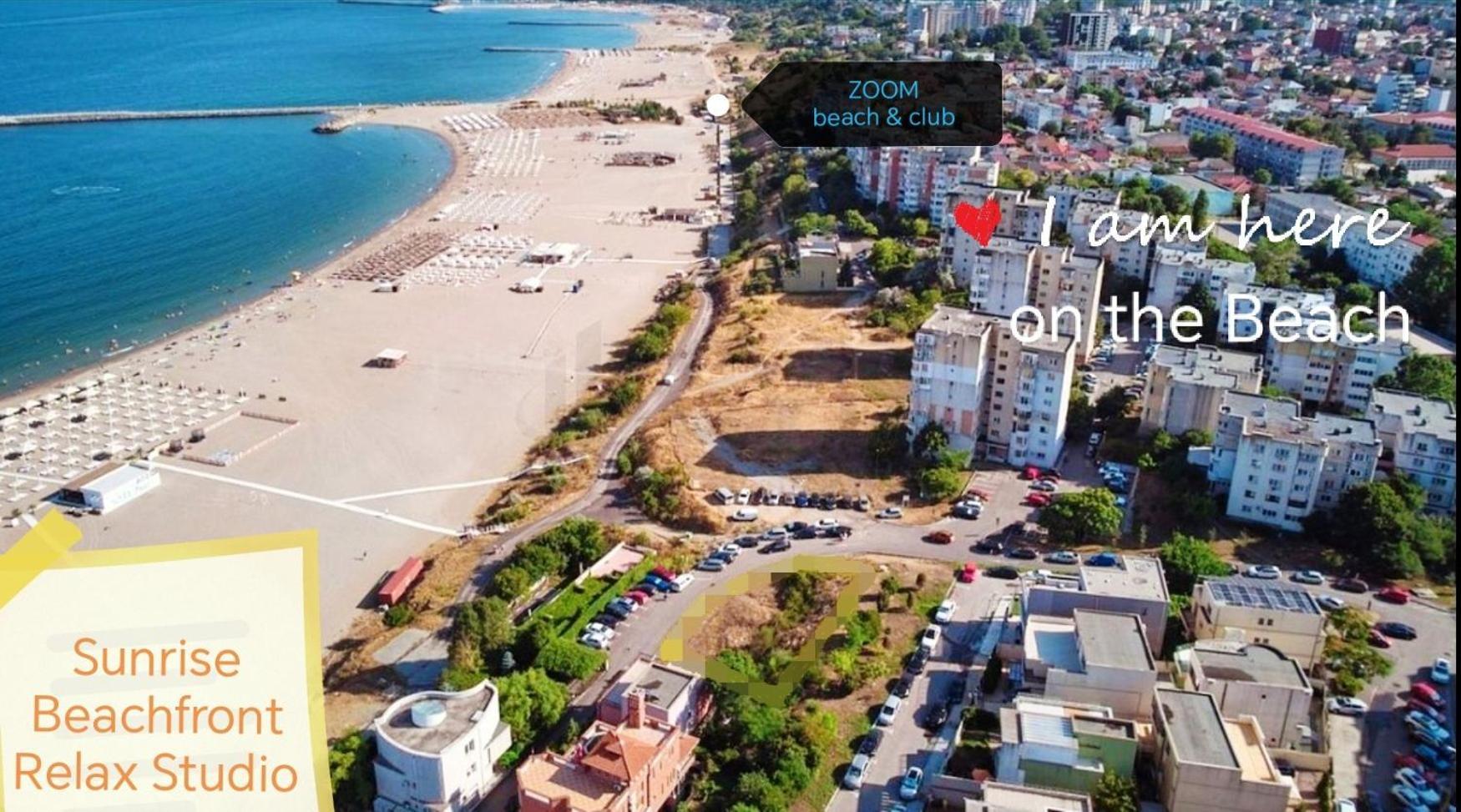 Sunrise Beachfront Relax Residence Констанца Екстериор снимка